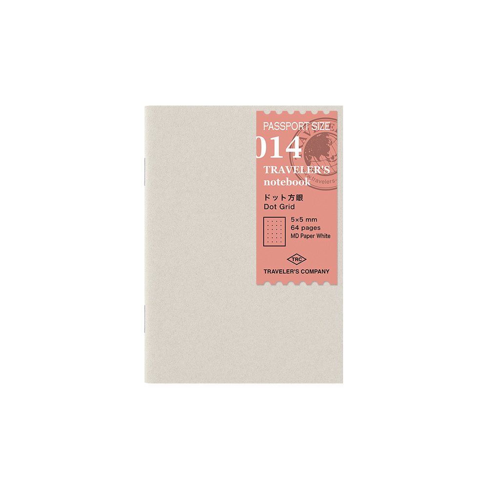 TRAVELER'S Notebook Passport Size Refill 014 - Dot Grid