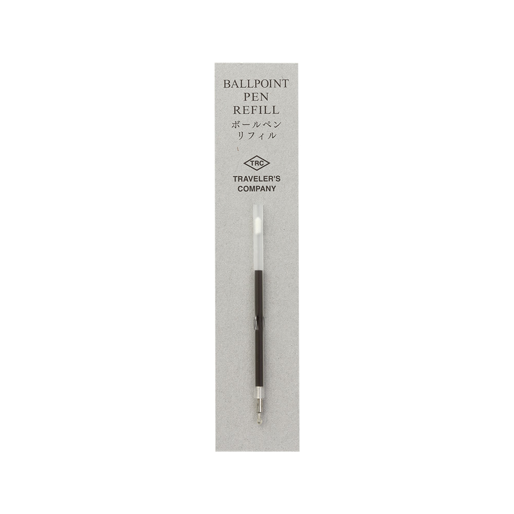 TRAVELER'S Company Refill for Brass Ballpoint Pen, Black