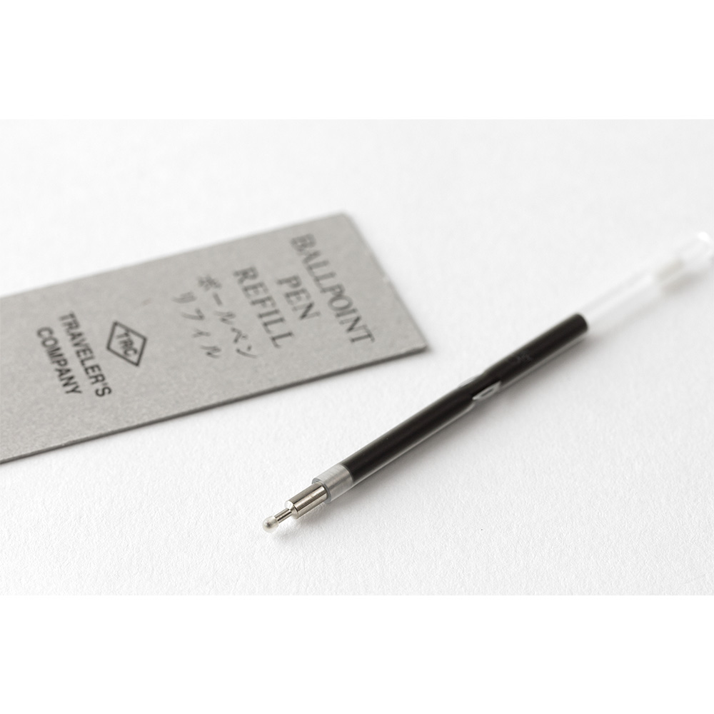 TRAVELER'S Company Refill for Brass Ballpoint Pen, Black - Image 2