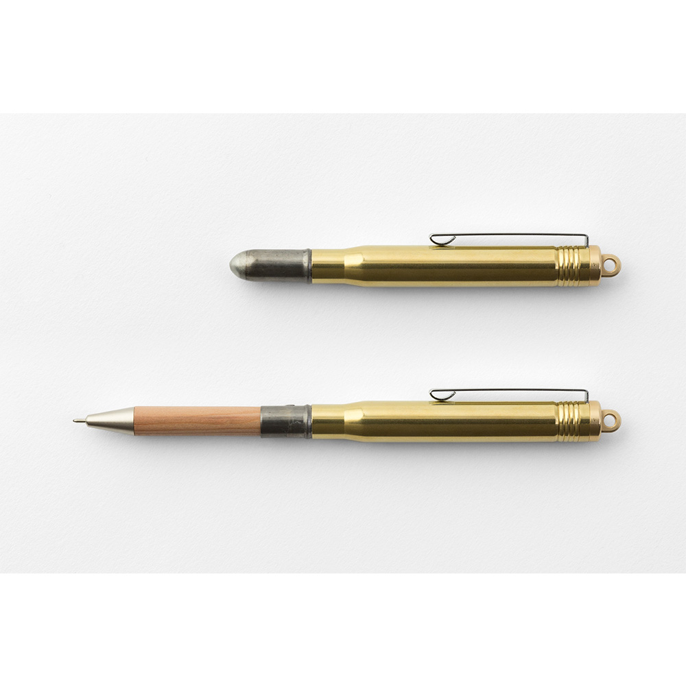 Traveler's Company Brass Ballpoint Pen Made in Japan