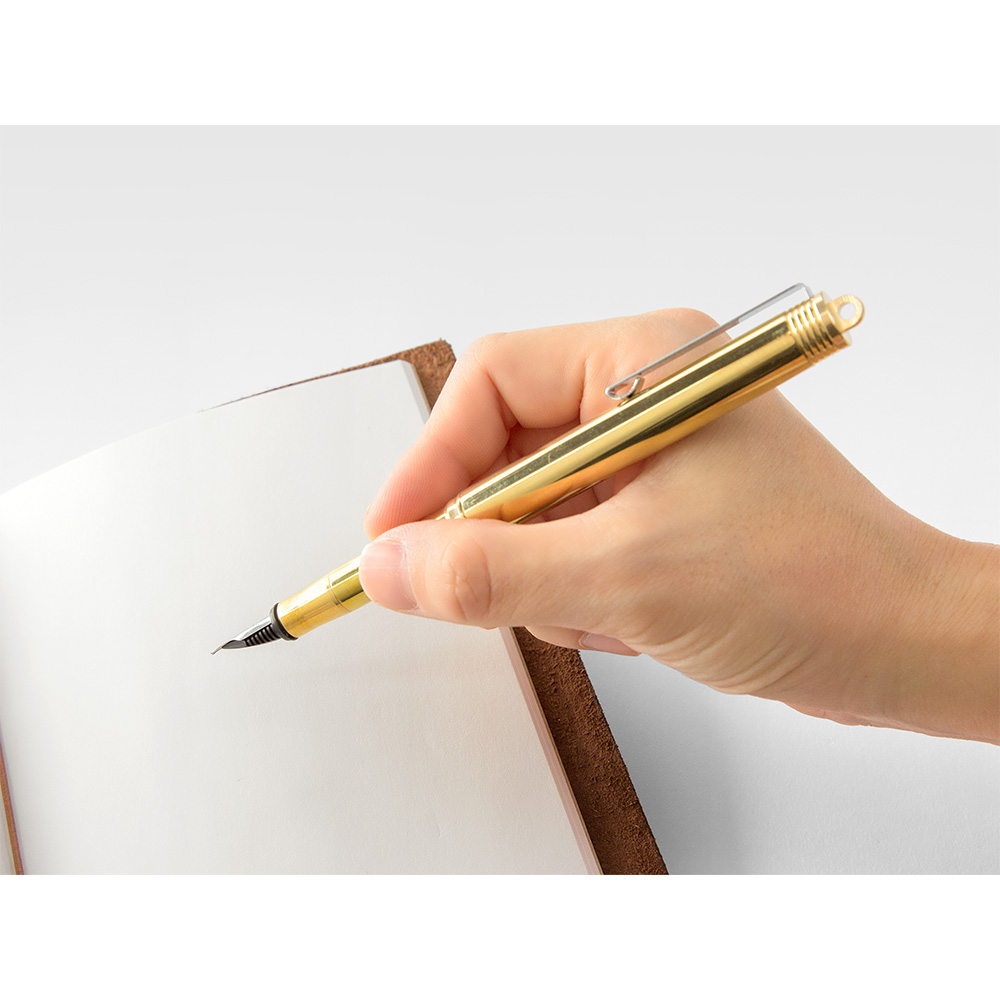TRAVELER'S Company Brass Fountain Pen