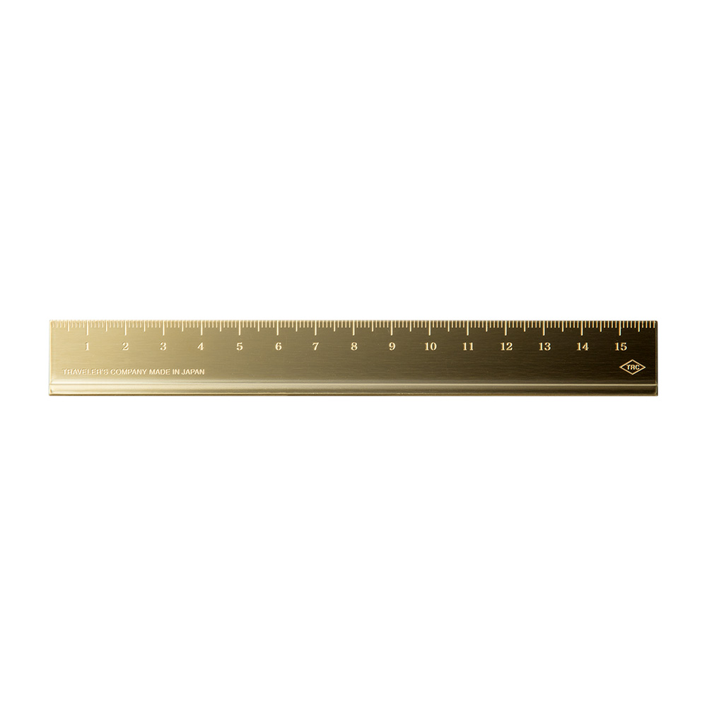 TRAVELER'S Company Brass Ruler