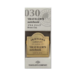 TRAVELER'S Company Brass Clip TRC Logo