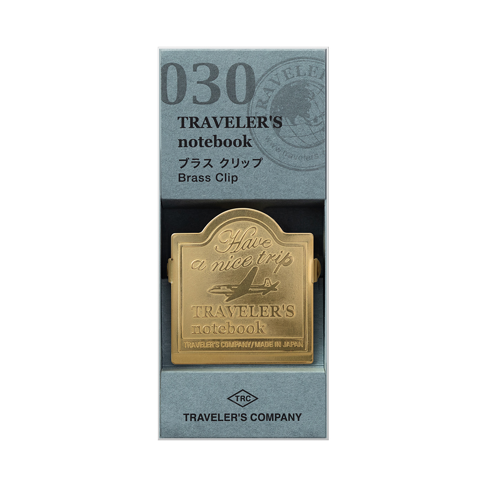 TRAVELER'S Company Brass Clip Airplane