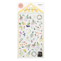 Midori Sticker Marché Dried Flower 2375