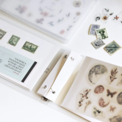 MU print-on stickers stockbook storage album