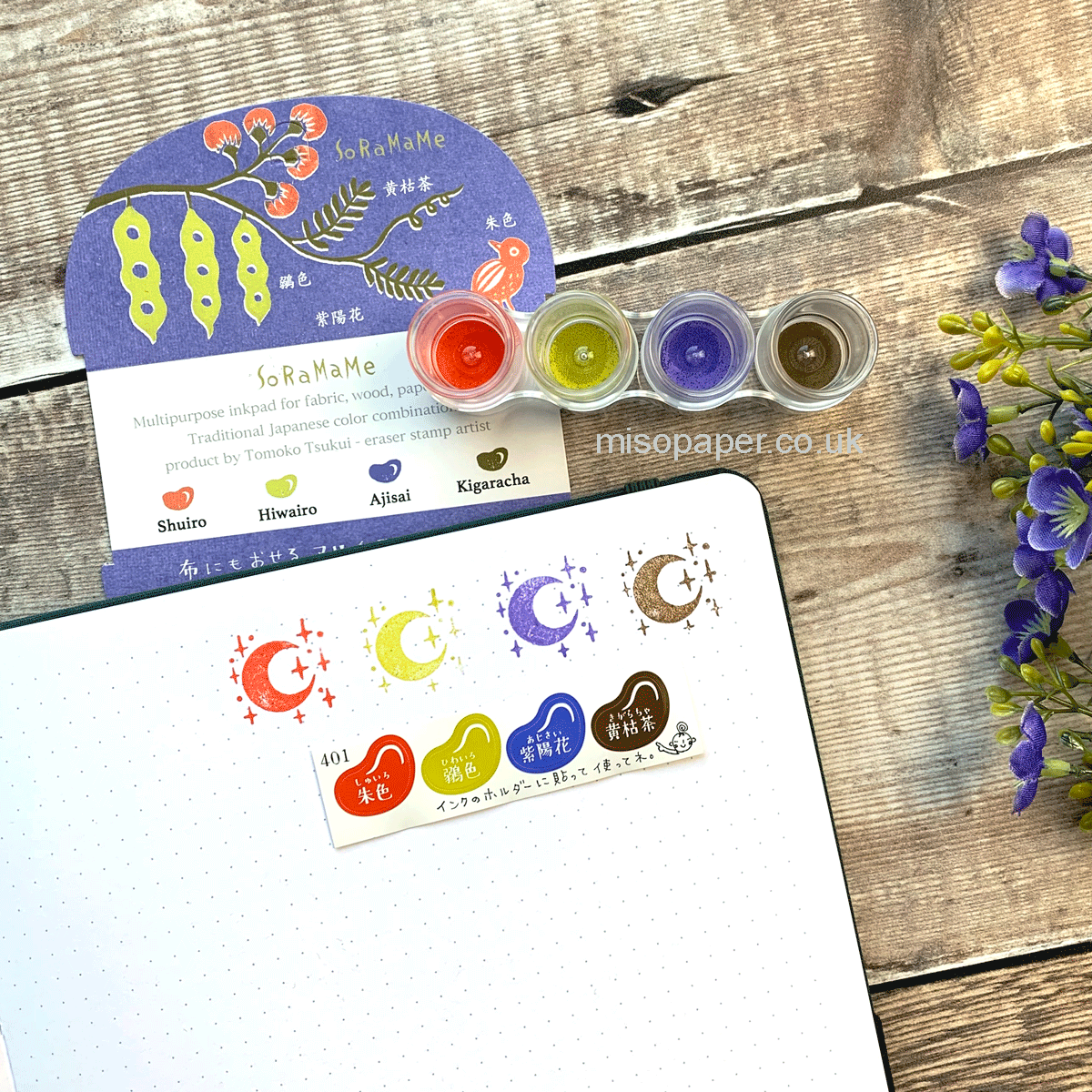 Tsukineko Soramame Ink Pads Set 401