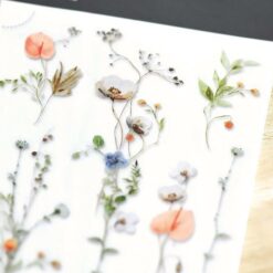 MU Print-On Stickers - Delicate Flowers