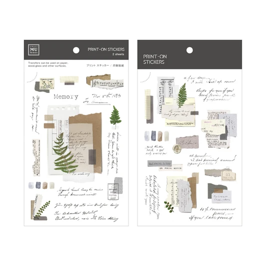 MU Print-On Stickers - Precious Memories