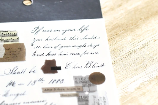MU Print-On Stickers - Love Letters