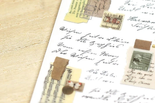 MU Print-On Stickers - Love Letters