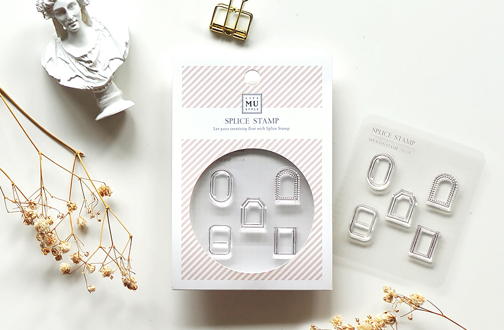 MU My Icon Clear Stamp Set No. 06 Classic Frames