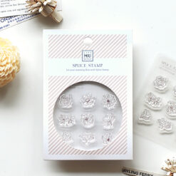 MU My Icon Clear Stamp Set No. 09 Daily Flowers