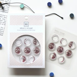 MU My Icon Clear Stamp Set No. 12 Moon Phases
