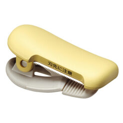 Kokuyo Karu-Cut Washi Tape Cutter Yellow
