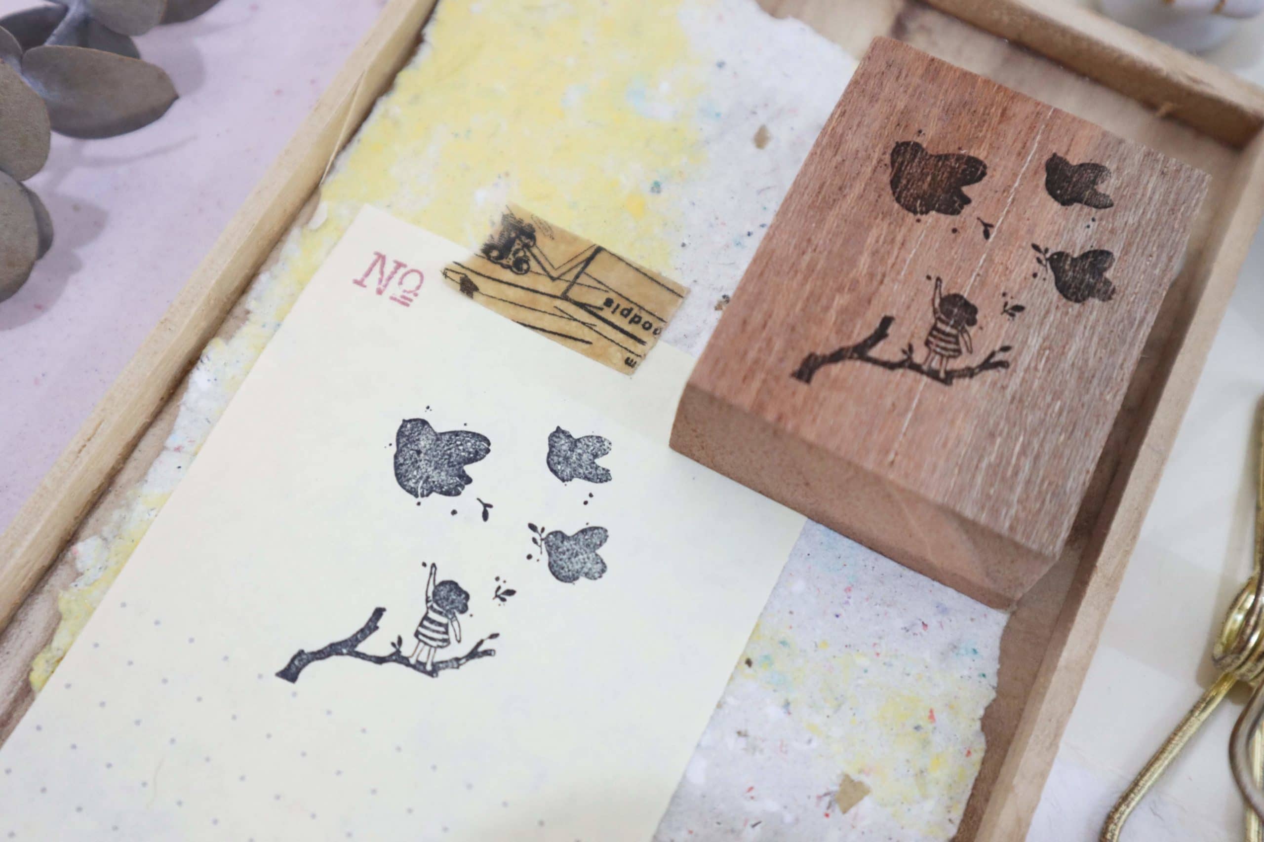 Black Milk Project Rubber Stamps - Bird Paradise