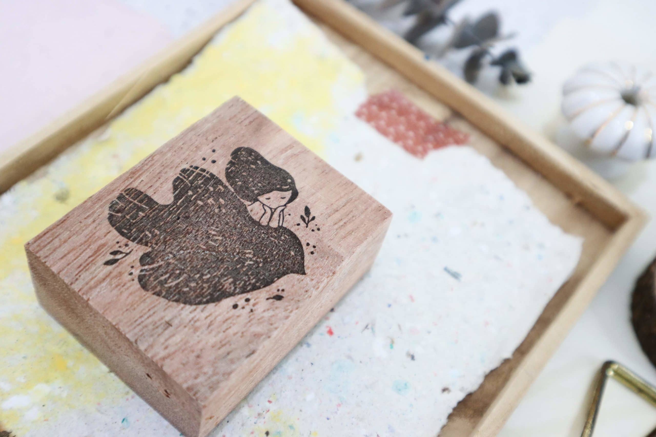 Black Milk Project Rubber Stamps - Bird Soulmate
