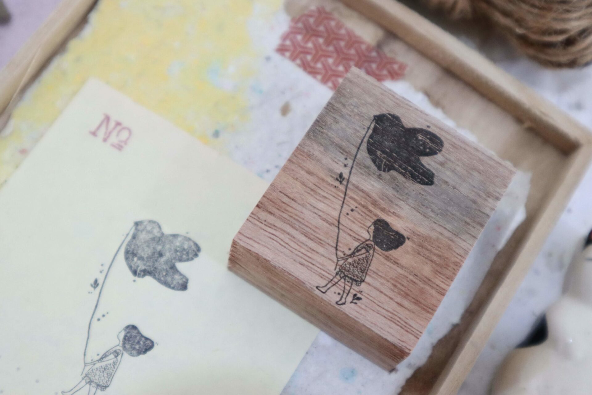 Black Milk Project Rubber Stamps - Bird stroll