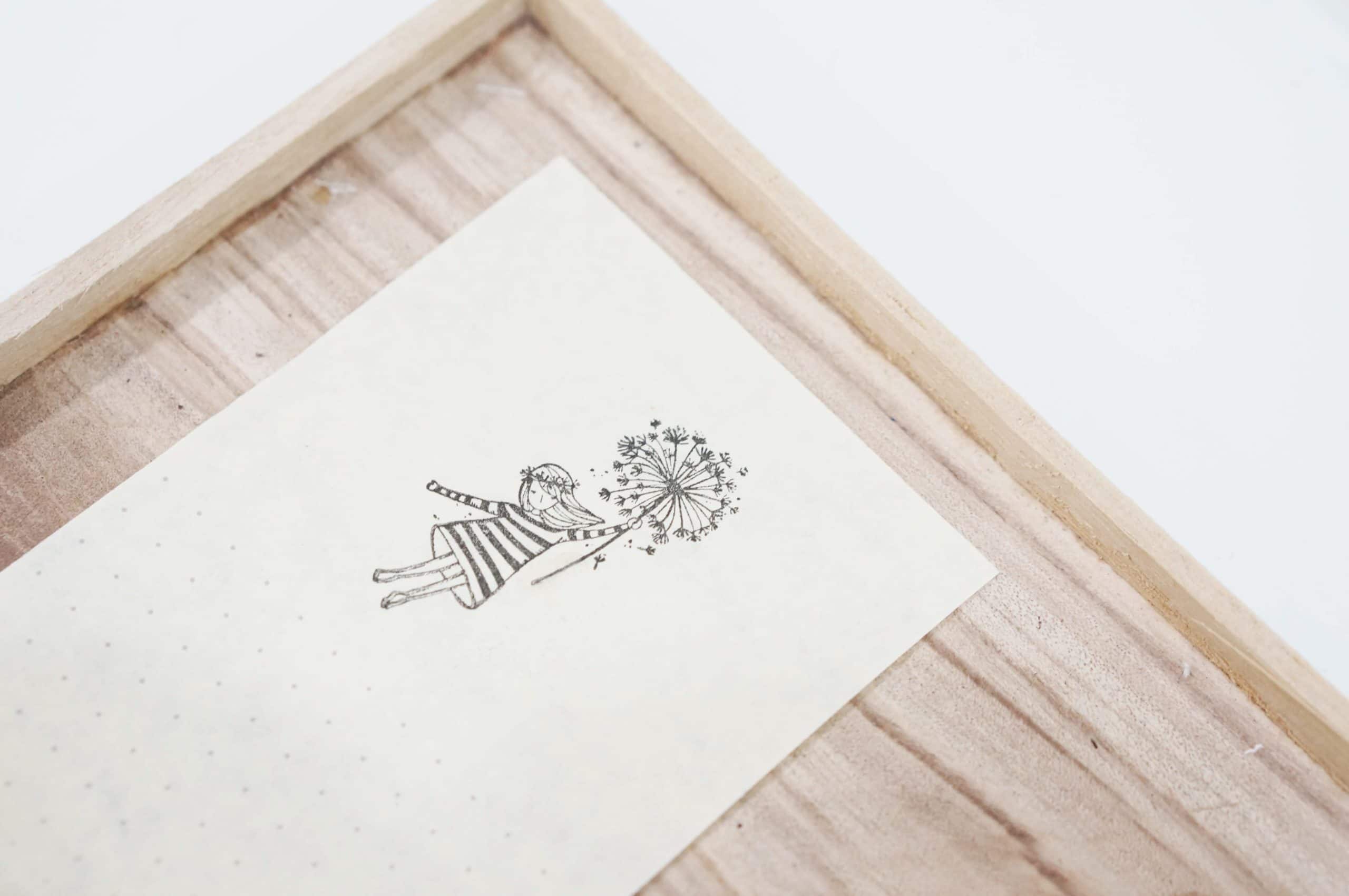 Black Milk Project Rubber Stamps - Dandelion