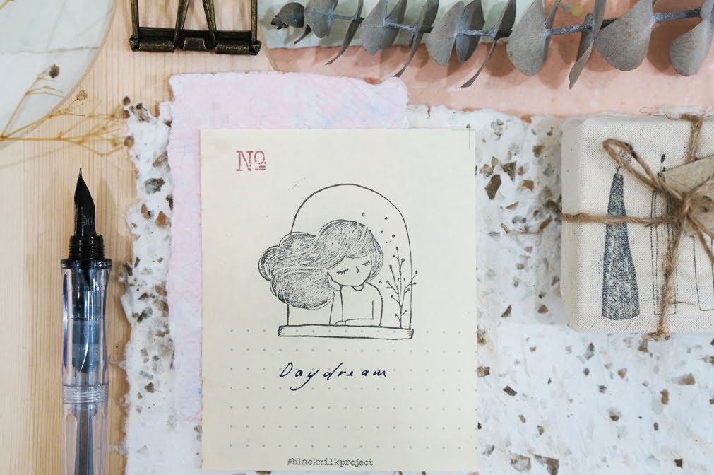 Black Milk Project Rubber Stamps - Daydream