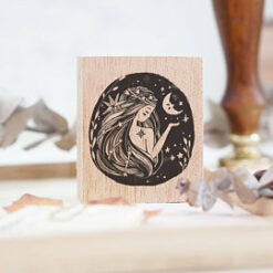 Black Milk Project Rubber Stamps - Moon Lady