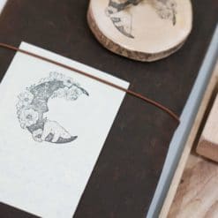 Black Milk Project Rubber Stamps - Moon Bear
