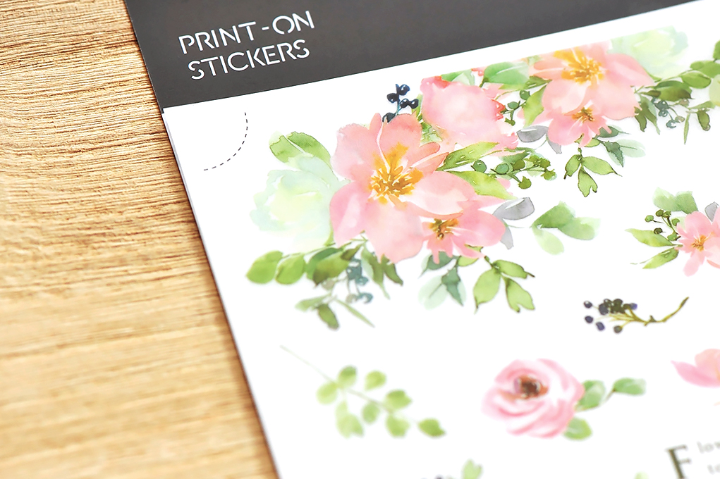 MU Print-On Stickers - Flowers' Whispers