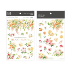 MU Print-On Stickers - Fruits & Flowers