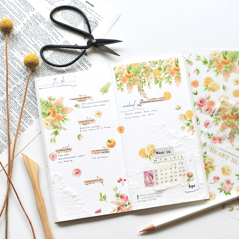 MU Print-On Stickers - Fruits & Flowers - Image 4