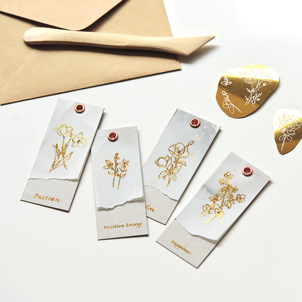 MU Print-On Foil Stickers - Happiness