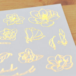 MU Print-On Foil Stickers - Magnolias - Image 2