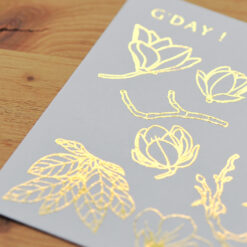 MU Print-On Foil Stickers - Magnolias - Image 3
