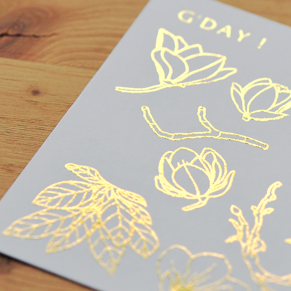 MU Print-On Foil Stickers - Magnolias - Image 3
