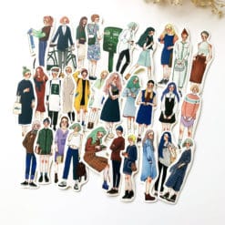 La Dolce Vita Sticker set (30pcs) - Stationery Girls