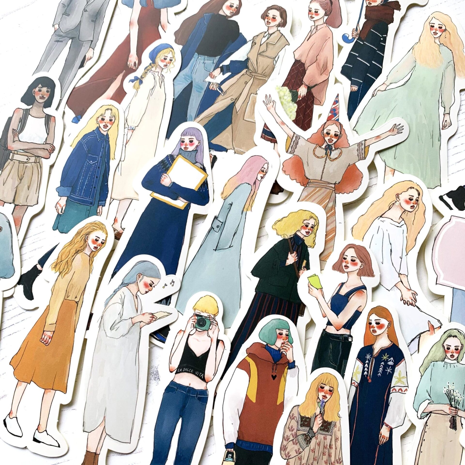 La Dolce Vita Sticker set (30pcs) - Dearest