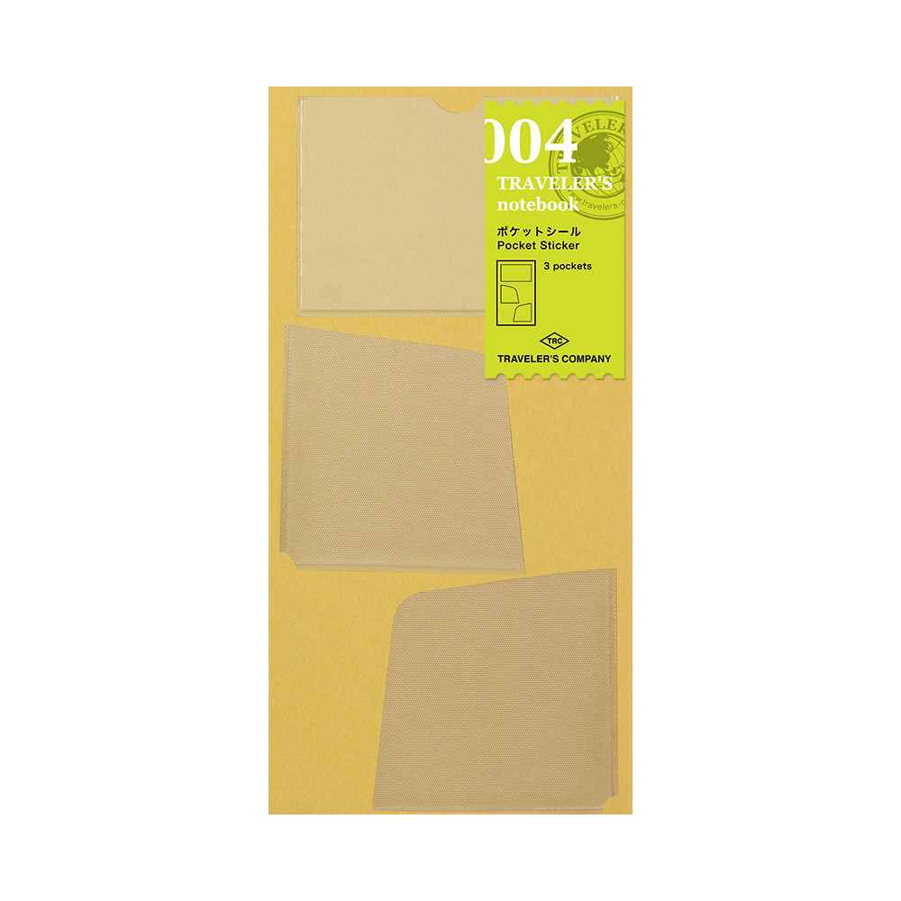 TRAVELER'S Notebook Refill 004 : Pocket Stickers