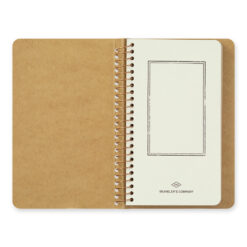 Traveler's Company Spiral Ring Notebook - A6 Slim Kraft