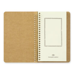 Traveler's Company Spiral Ring Notebook - A6 Slim Paper Pocket