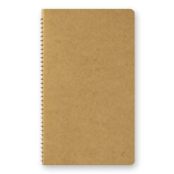Traveler's Company Spiral Ring Notebook - A5 Slim Kraft
