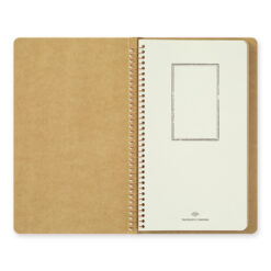 Traveler's Company Spiral Ring Notebook - A5 Slim Kraft
