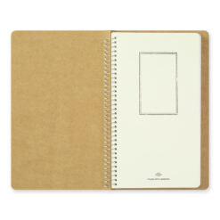Traveler's Company Spiral Ring Notebook - A5 Slim White