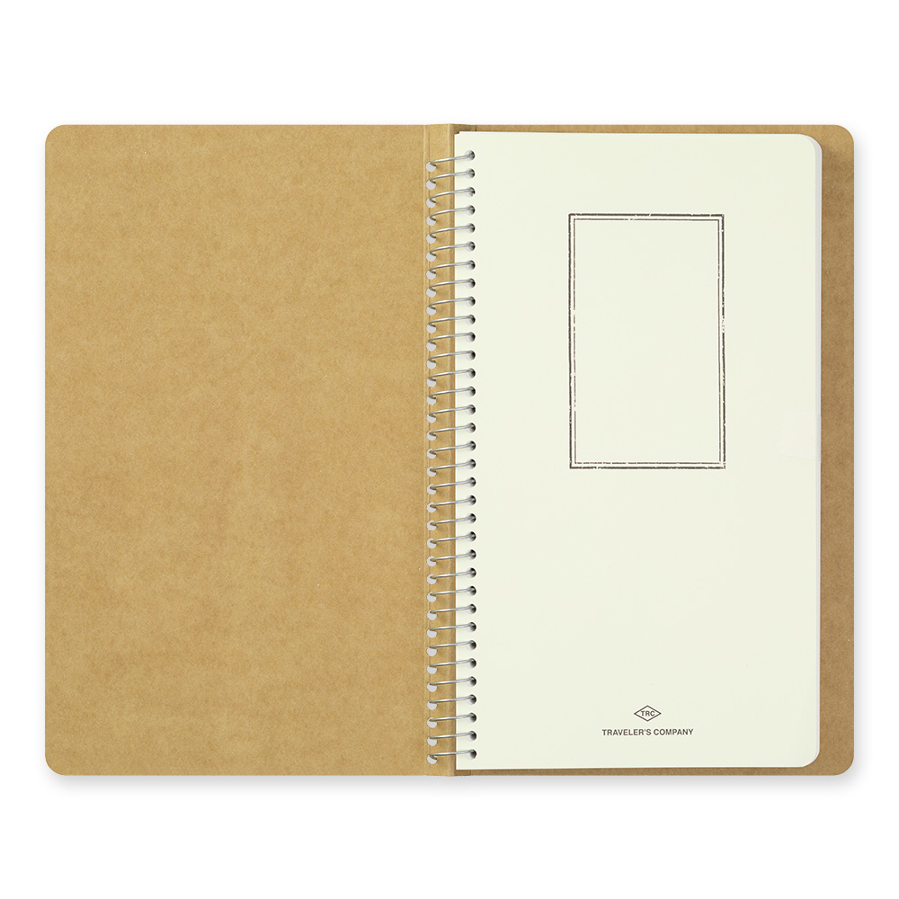 Traveler's Company Spiral Ring Notebook - A5 Slim White
