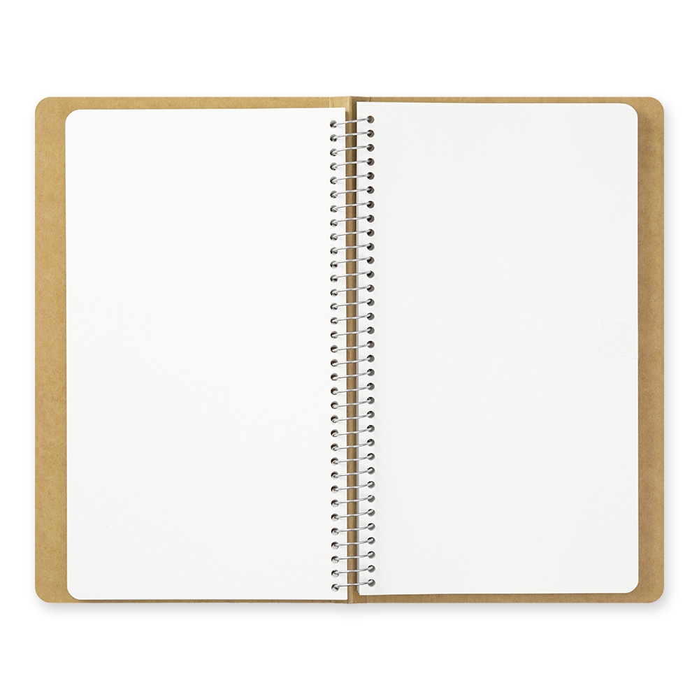 Traveler's Company Spiral Ring Notebook - A5 Slim White