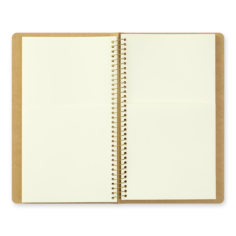 Traveler's Company Spiral Ring Notebook - A5 Slim Paper Pocket