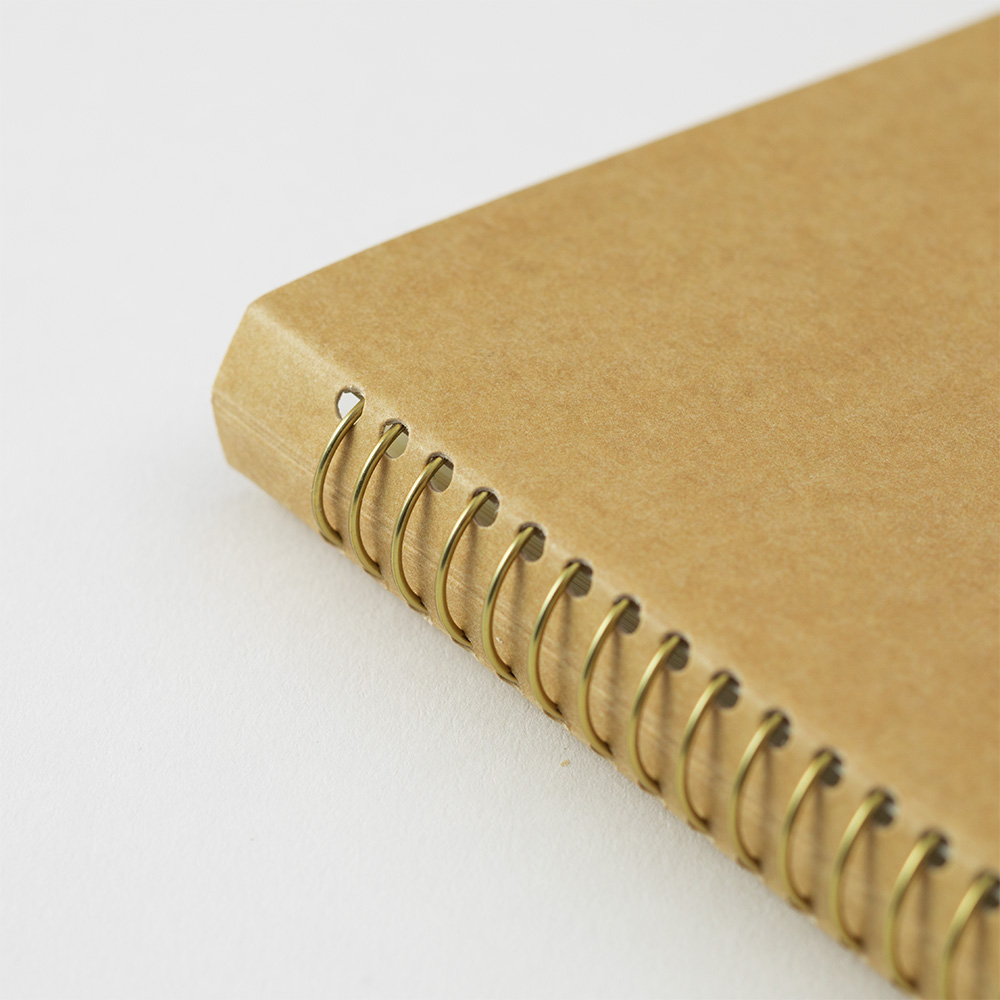 Traveler's Company Spiral Ring Notebook - A5 Slim Paper Pocket