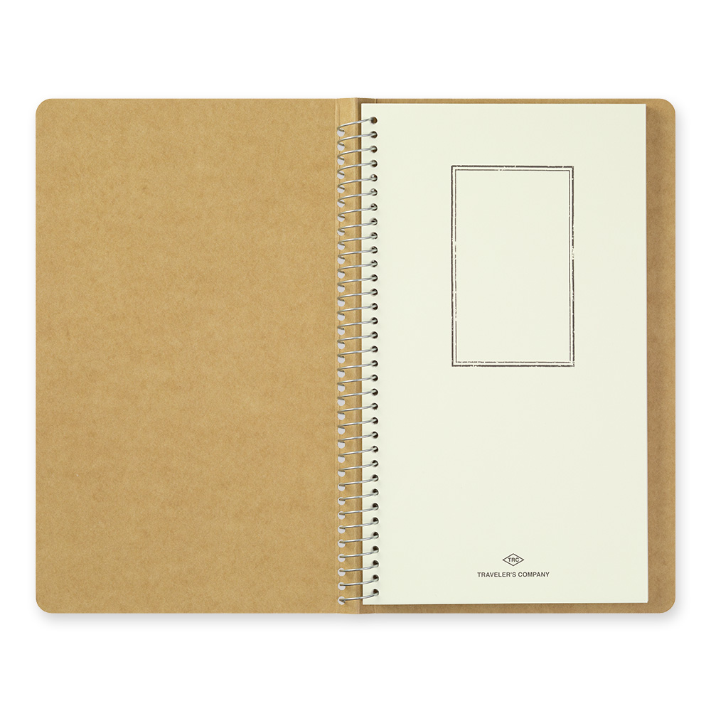 Traveler's Company Spiral Ring Notebook - A5 Slim Watercolour Paper