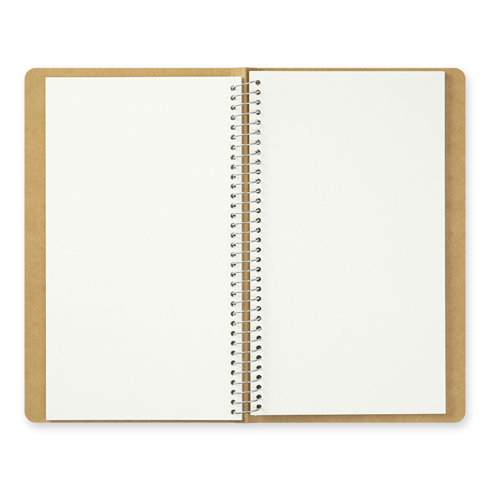 Traveler's Company Spiral Ring Notebook - A5 Slim Watercolour Paper