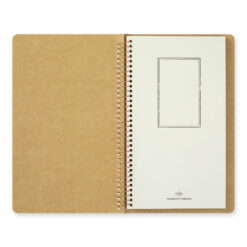 Traveler's Company Spiral Ring Notebook - A5 Slim Card File