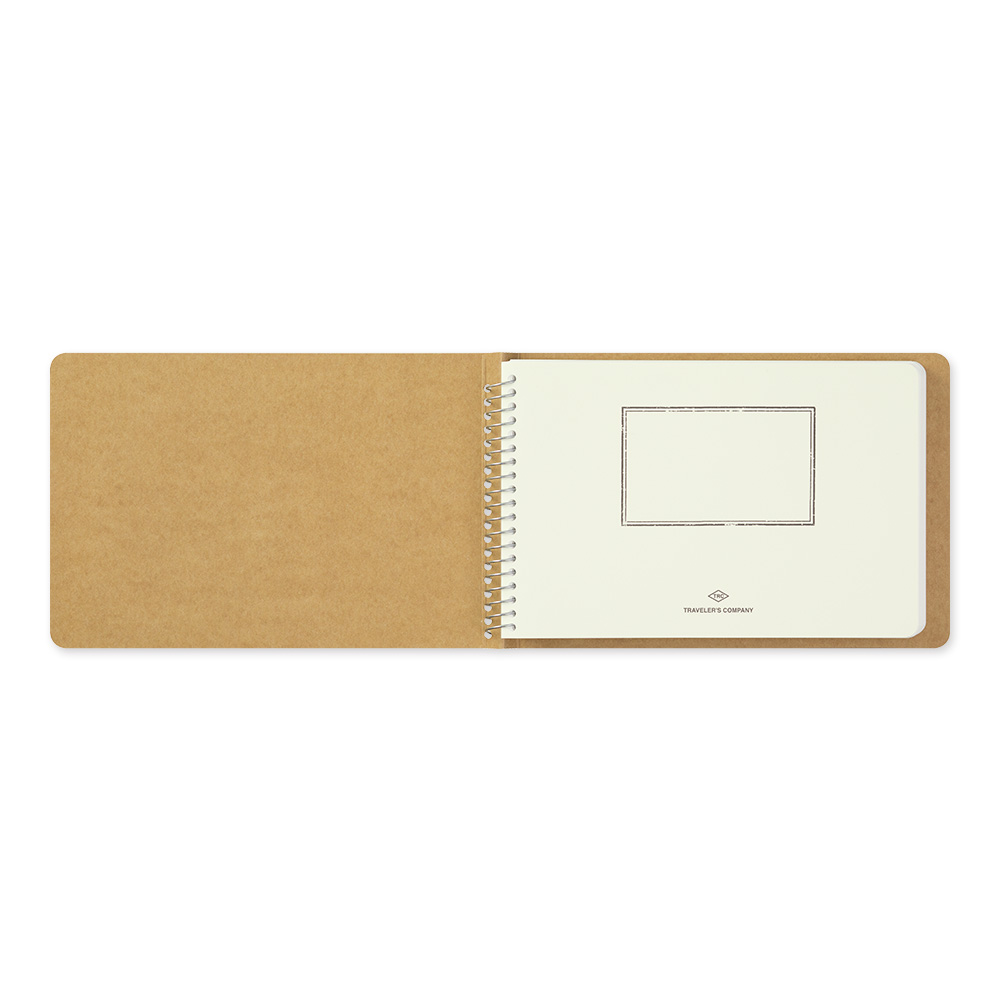 Traveler's Company Spiral Ring Notebook - B6 Slim White
