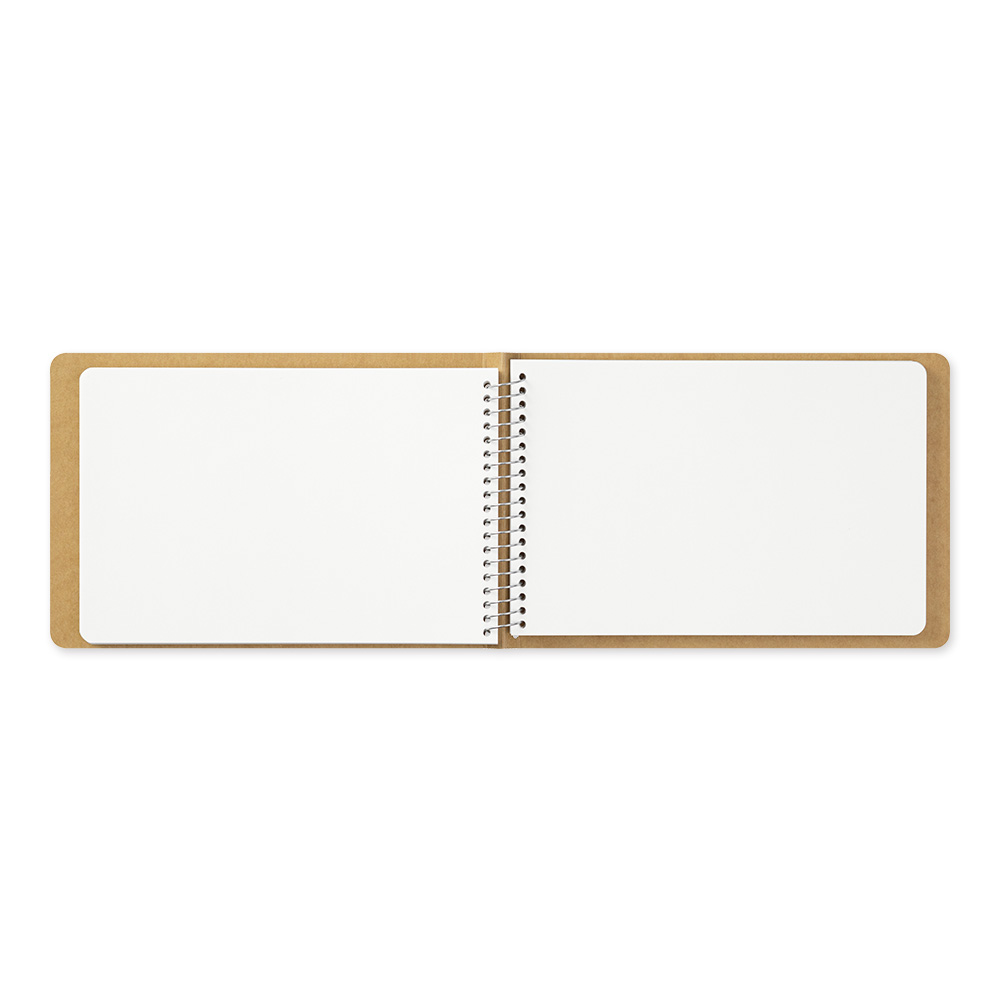 Traveler's Company Spiral Ring Notebook - B6 Slim White